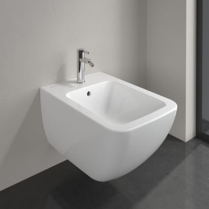 Villeroy & Boch 44110001 - Seinään asennettava bidee VENTICELLO keraaminen/valkoinen