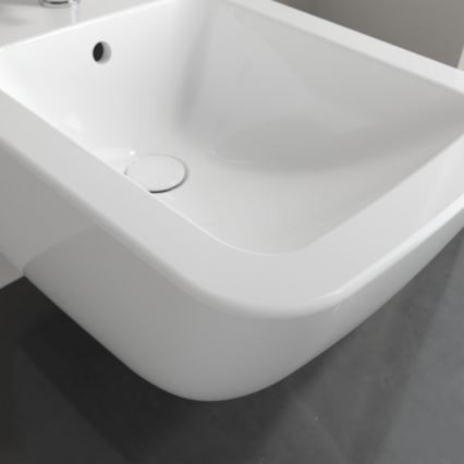 Villeroy & Boch 441100R1 - Seinään asennettava bidee VENTICELLO, keramiikka/valkoinen
