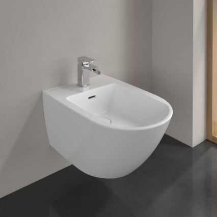 Villeroy & Boch 447000R1 - Seinään kiinnitettävä bidee SUBWAY 3.0 keramiikka/valkoinen