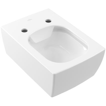 Villeroy & Boch 4633R001 - MEMENTO seinään asennettava WC-istuin, keraaminen/valkoinen