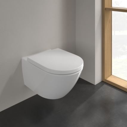 Villeroy & Boch 4670T0R1 - Seinään asennettava WC SUBWAY 3.0 keraaminen/valkoinen