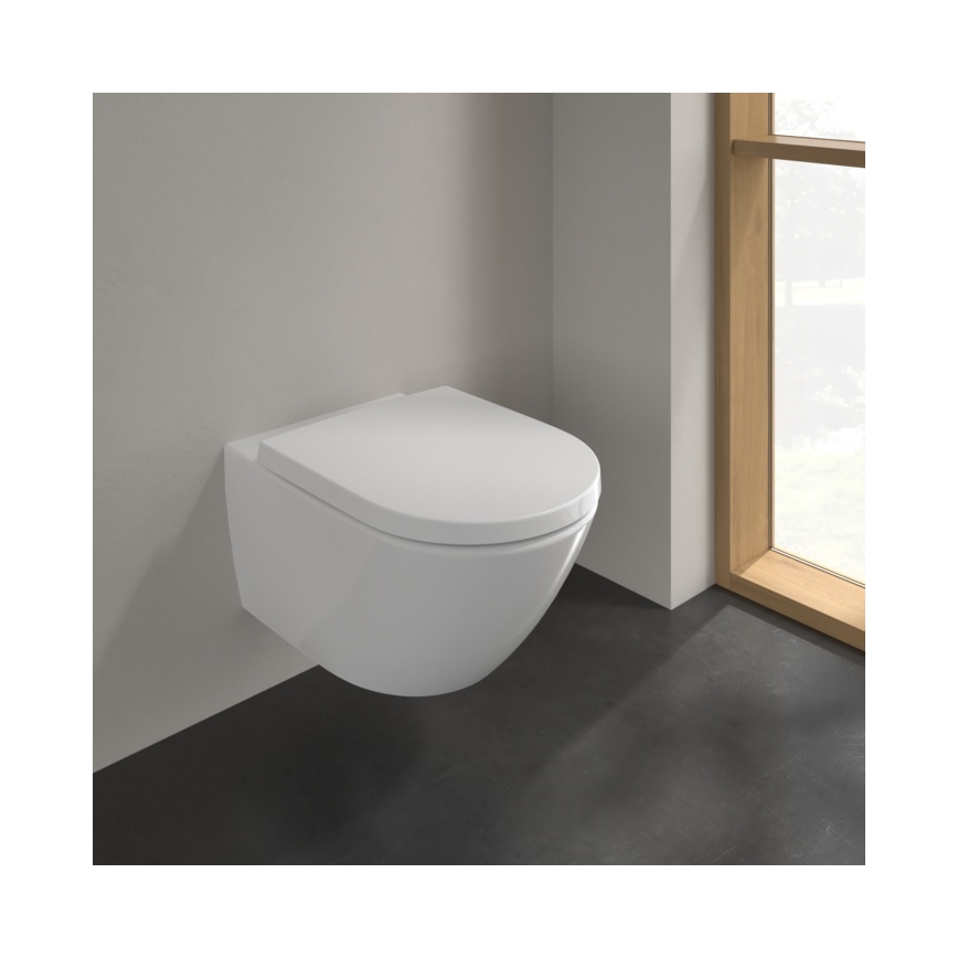 Villeroy & Boch 4670T0R1 - Seinään asennettava WC SUBWAY 3.0 keraaminen/valkoinen