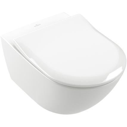 Villeroy & Boch 4670T0T2 - Seinään asennettava WC-istuin SUBWAY 3.0 keramiikka/valkoinen