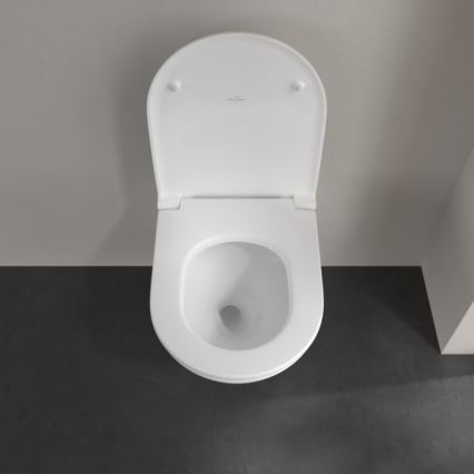 Villeroy & Boch 4670T901 - seinäkiinnitteinen wc-istuin SoftClose-istuinkannella SUBWAY 3.0, keramiikka/valkoinen