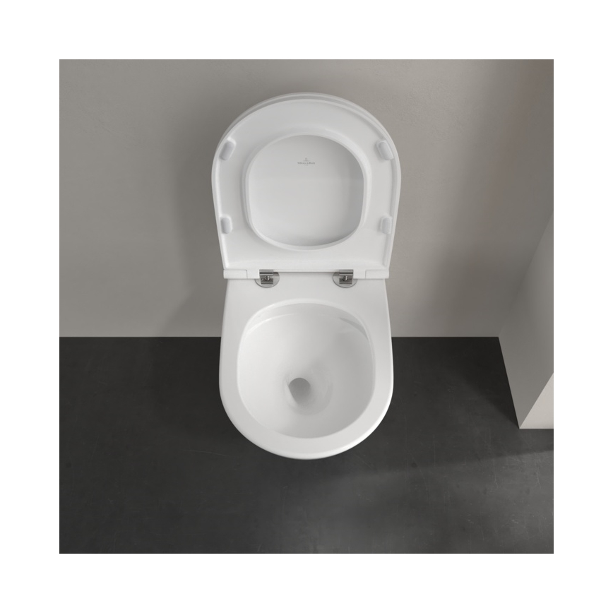 Villeroy & Boch 4670T9R1 - Seinä-WC SUBWAY 3.0 SoftClose-istuinkannella, keramiikka/valkoinen