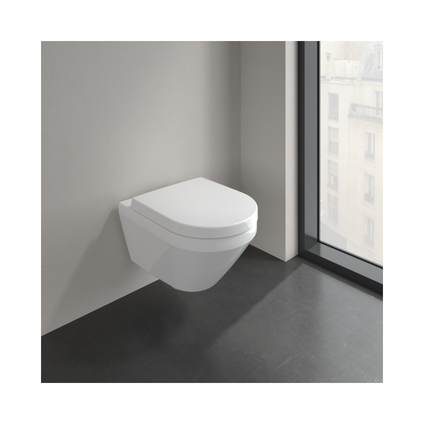 Villeroy & Boch 4694C001 - Seinään kiinnitettävä WC ARCHITECTURA, keramiikka/valkoinen