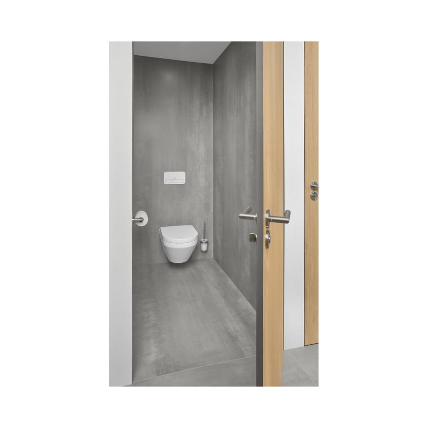 Villeroy & Boch 4694CLR1 - Seinään asennettava WC-istuin SoftClose-istuinkannella ARCHITECTURA keramiikka/valkoinen
