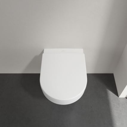 Villeroy & Boch 4694R001 - Seinään asennettava WC-istuin ARCHITECTURA keraaminen/valkoinen