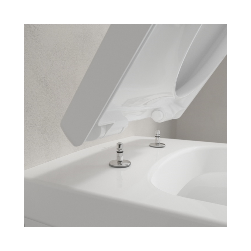 Villeroy & Boch 4694R001 - Seinään asennettava WC-istuin ARCHITECTURA keraaminen/valkoinen
