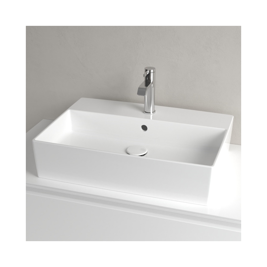 Villeroy & Boch 4A076001 - Pöytätason pesuallas MEMENTO 60x42 cm keramiikka/valkoinen