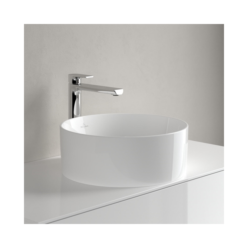 Villeroy & Boch 4A1840R1 - COLLARO pöytätason pesuallas halkaisija 40 cm keramiikka/valkoinen