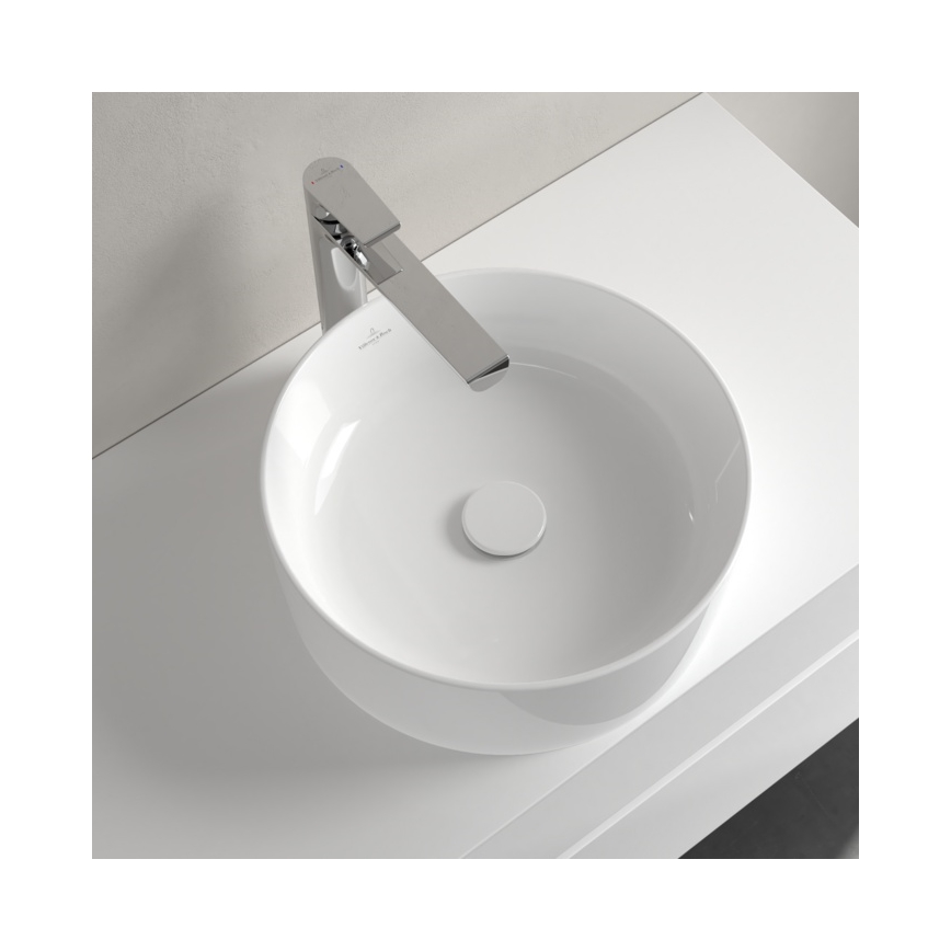 Villeroy & Boch 4A1840R1 - COLLARO pöytätason pesuallas halkaisija 40 cm keramiikka/valkoinen