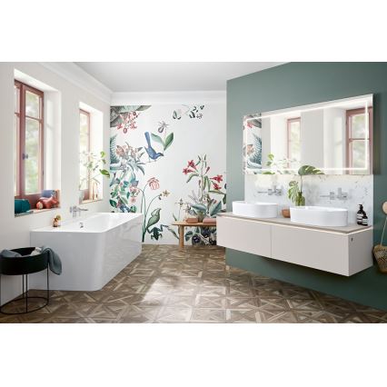 Villeroy & Boch 4A195601 - COLLARO tasoon asennettava pesuallas 56x36 cm, keraaminen/valkoinen