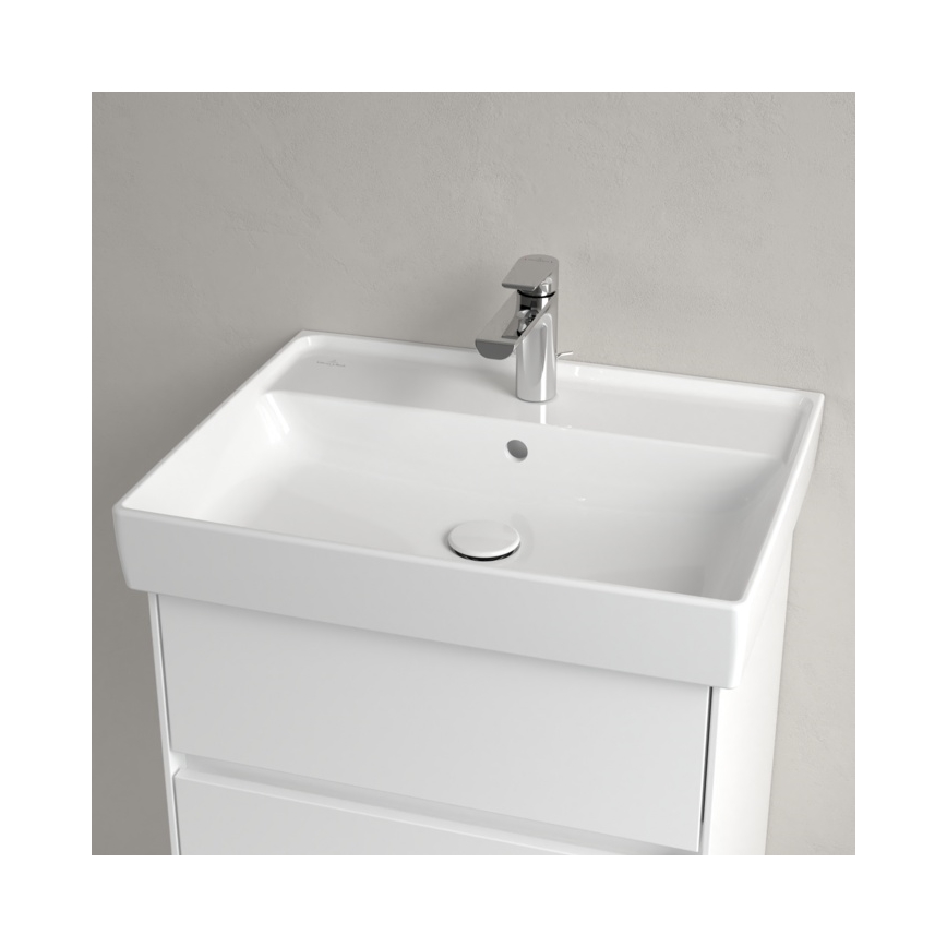 Villeroy & Boch 4A336001 - Seinäasennettava pesuallas COLLARO 60x47 cm keramiikka/valkoinen