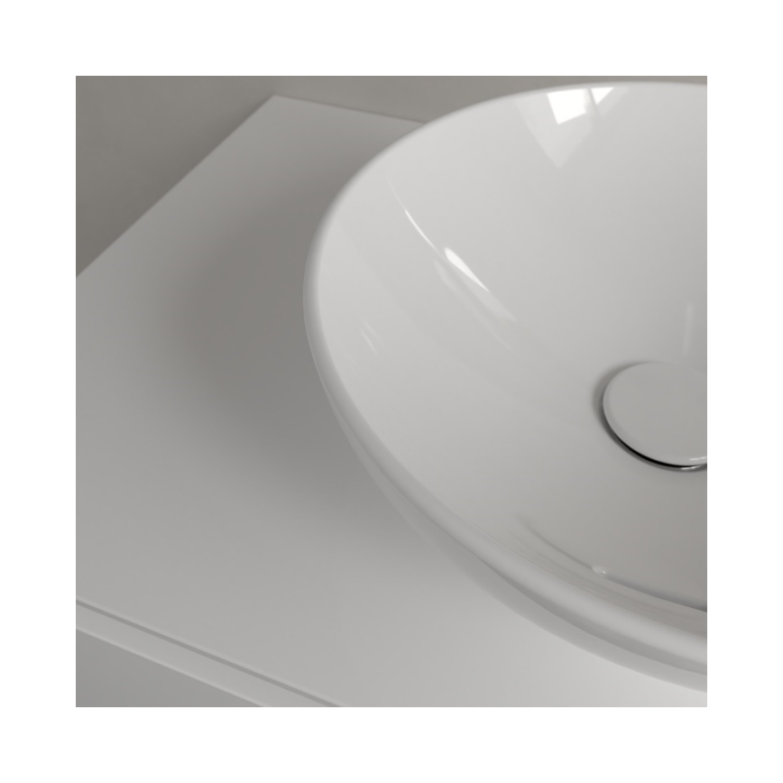 Villeroy & Boch 4A450001 - LOOP&FRIENDS pöytätason pesuallas Ø 38 cm, keramiikka/valkoinen