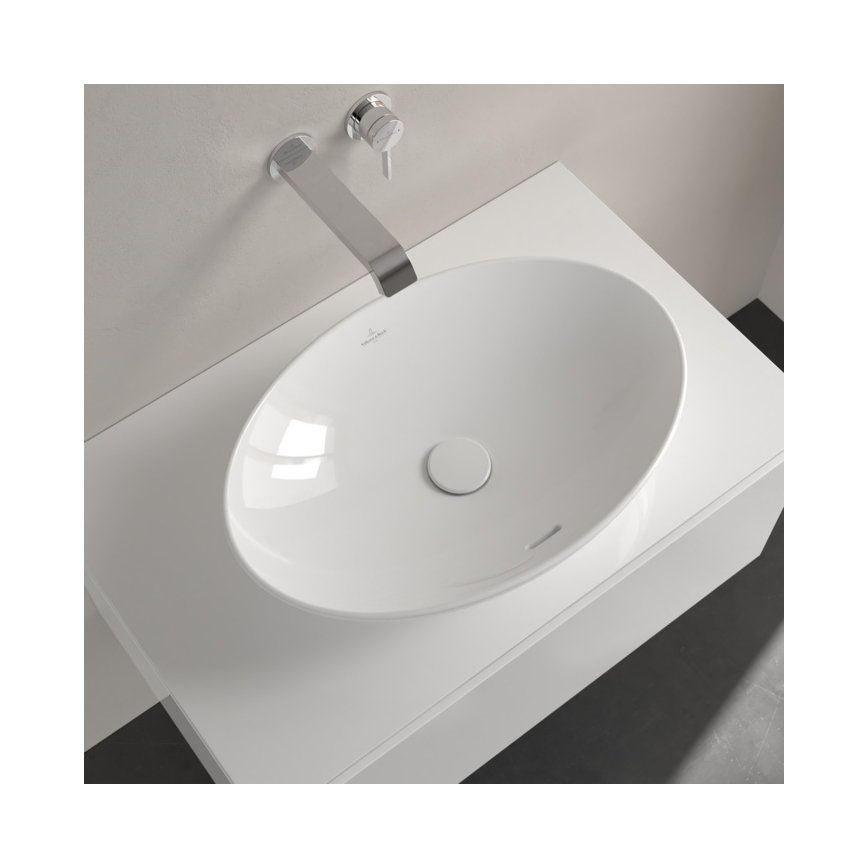 Villeroy & Boch 4A4700R1 - Pöytätason pesuallas LOOP&FRIENDS 56x38 cm keramiikka/valkoinen