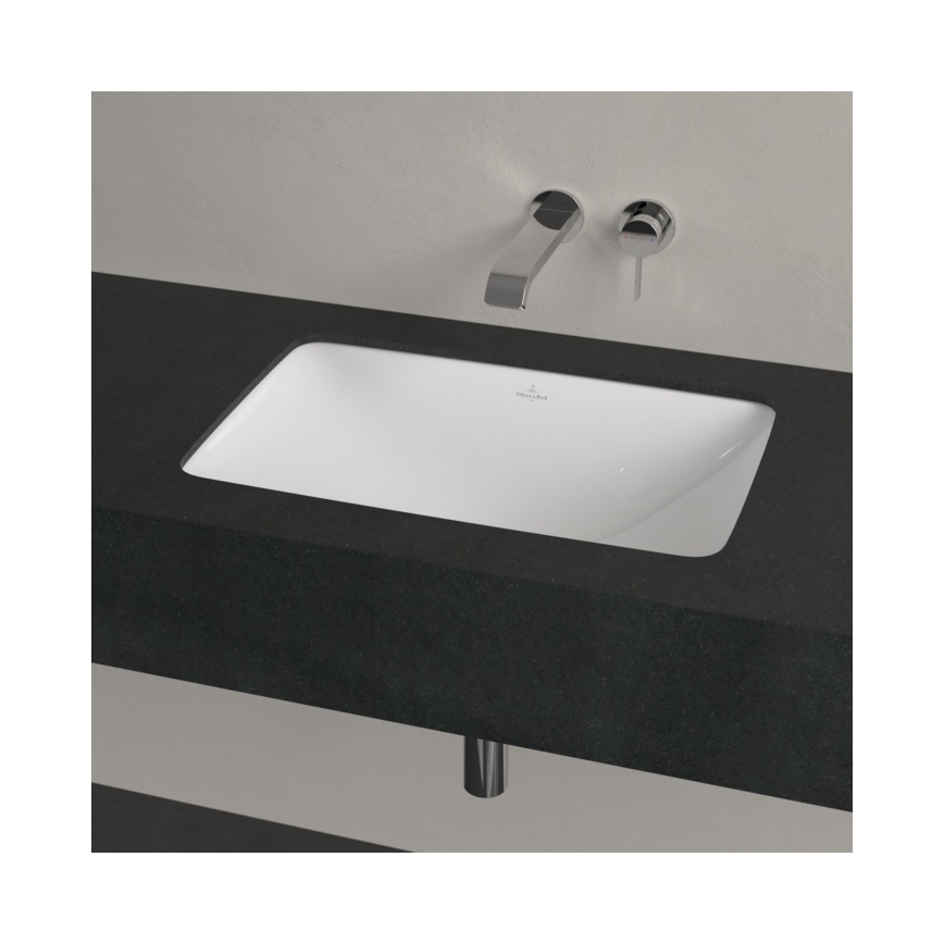 Villeroy & Boch 4A570001 - Upotettava pesuallas LOOP&FRIENDS 54x34 cm keramiikka/valkoinen