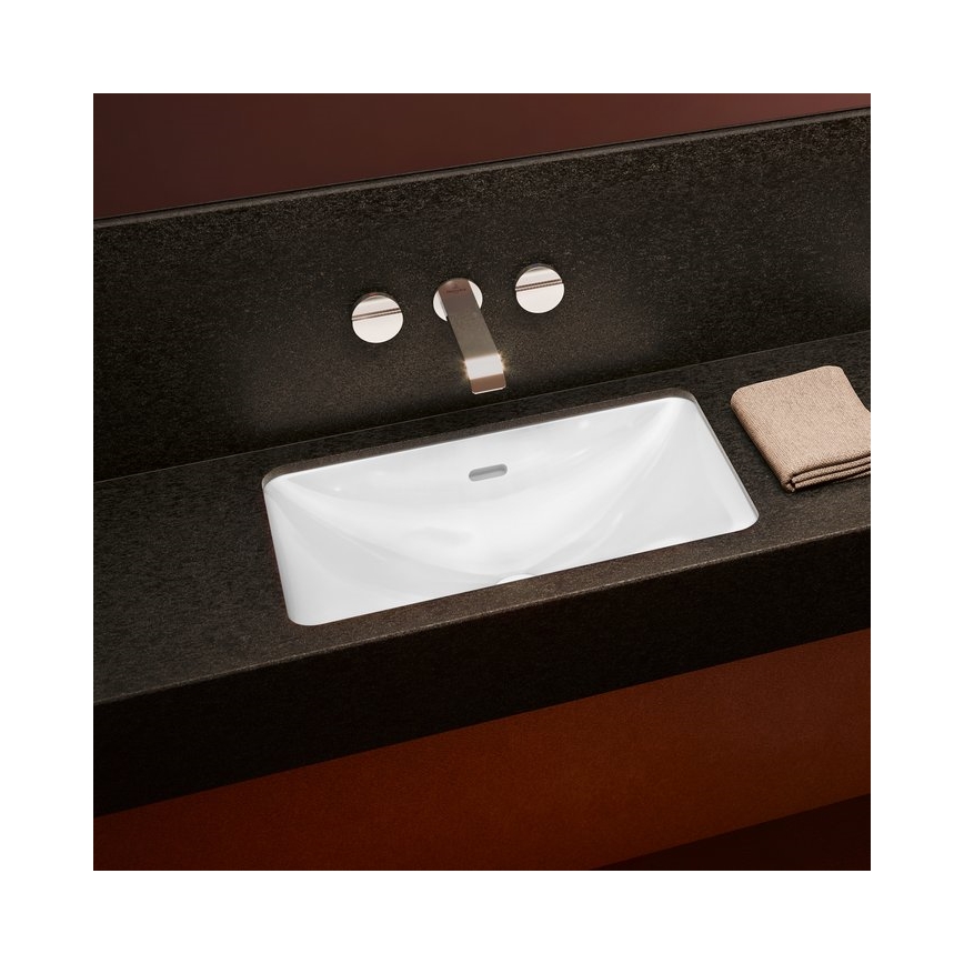 Villeroy & Boch 4A570001 - Upotettava pesuallas LOOP&FRIENDS 54x34 cm keramiikka/valkoinen