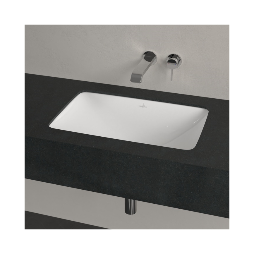 Villeroy & Boch 4A570101 - Upotettava pesuallas LOOP&FRIENDS 54x34 cm keramiikka/valkoinen