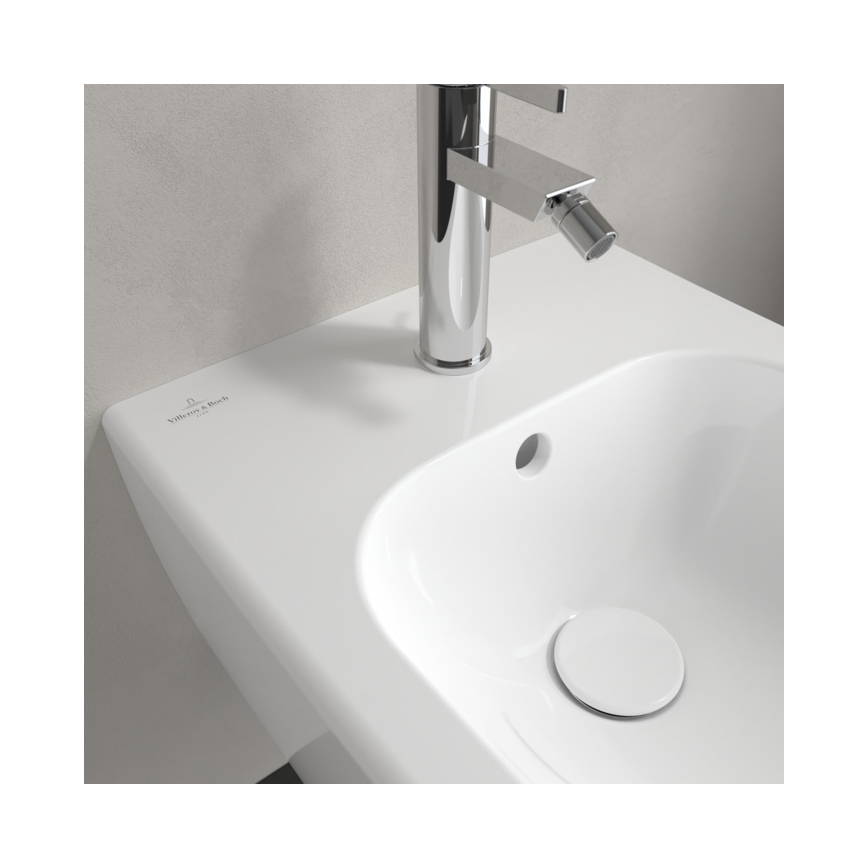 Villeroy & Boch 54050001 - Seinään asennettava AVENTO-bidee, keramiikka/valkoinen