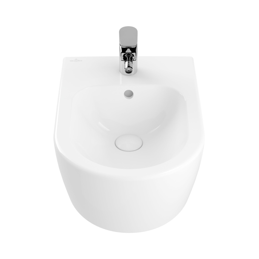 Villeroy & Boch 54050001 - Seinään asennettava AVENTO-bidee, keramiikka/valkoinen