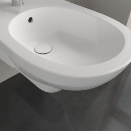 Villeroy & Boch 54600001 - Seinään asennettava bidee O.NOVO keramiikka/valkoinen