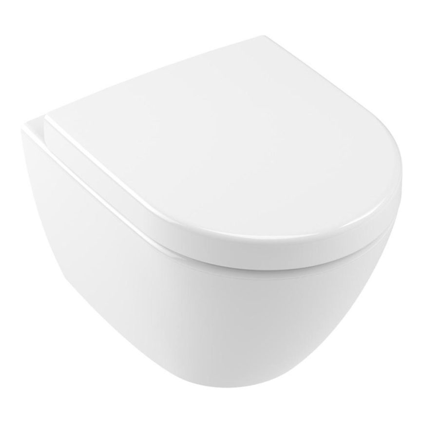Villeroy & Boch 5606R0R1 - Seinään asennettava WC SUBWAY 2.0 keramiikka/valkoinen