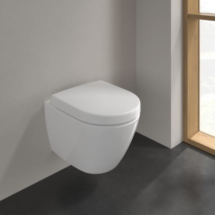 Villeroy & Boch 5606R0R1 - Seinään asennettava WC SUBWAY 2.0 keramiikka/valkoinen