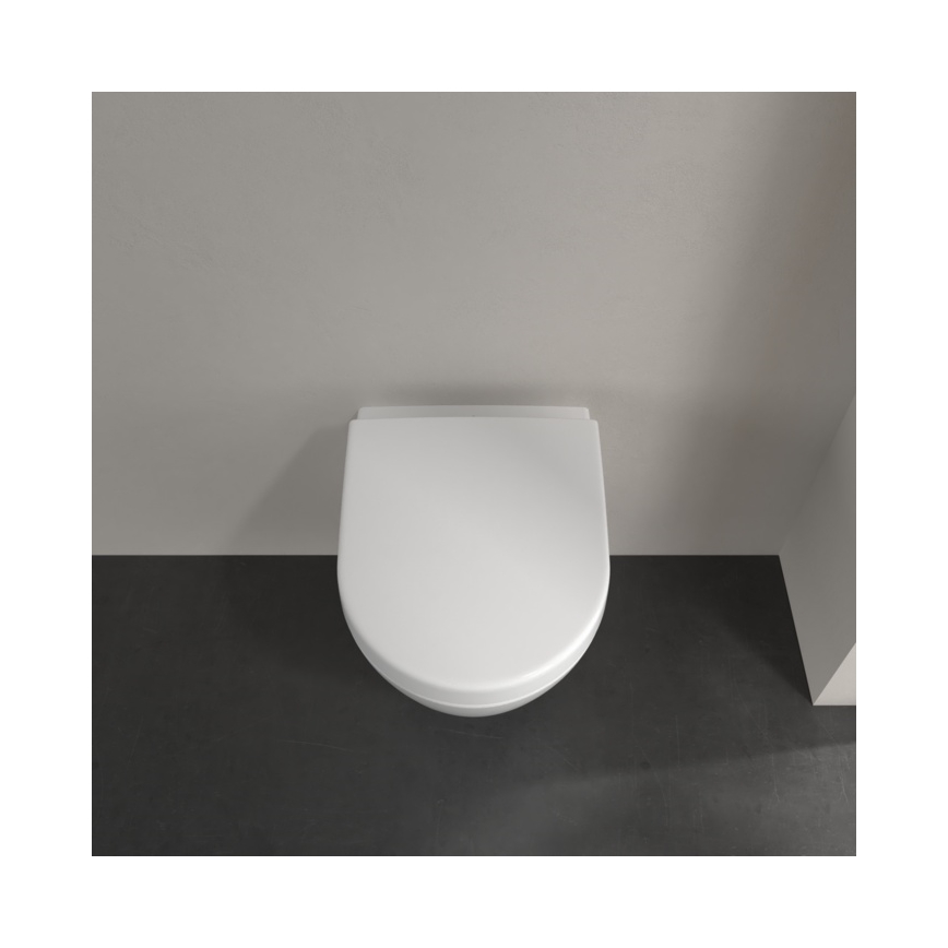 Villeroy & Boch 5606R0R1 - Seinään asennettava WC SUBWAY 2.0 keramiikka/valkoinen