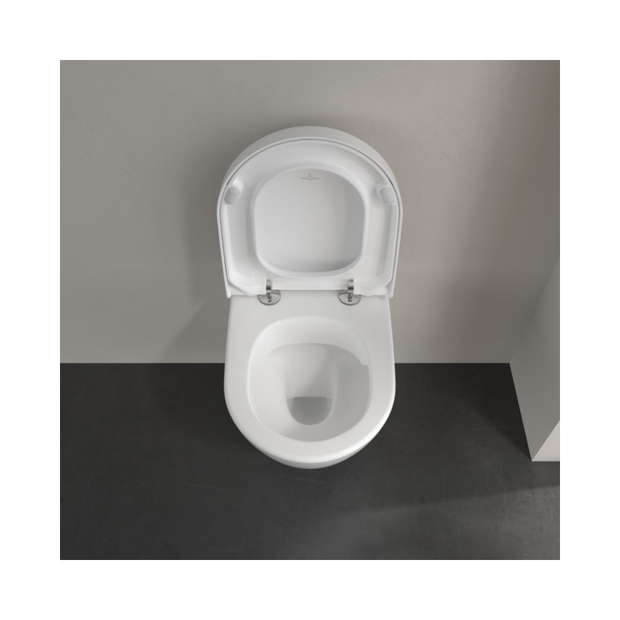 Villeroy & Boch 5606R0R1 - Seinään asennettava WC SUBWAY 2.0 keramiikka/valkoinen