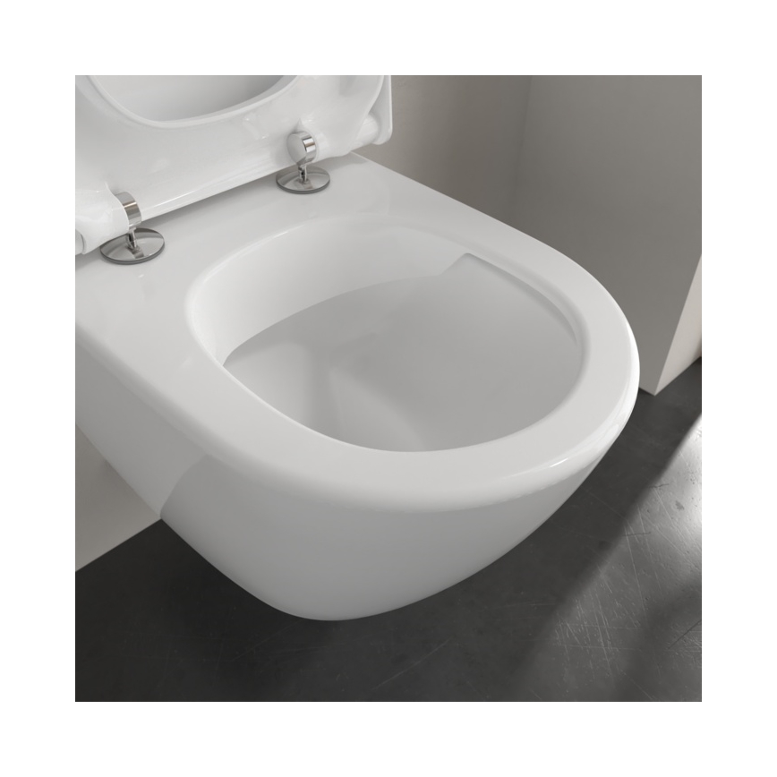 Villeroy & Boch 5606R0R1 - Seinään asennettava WC SUBWAY 2.0 keramiikka/valkoinen