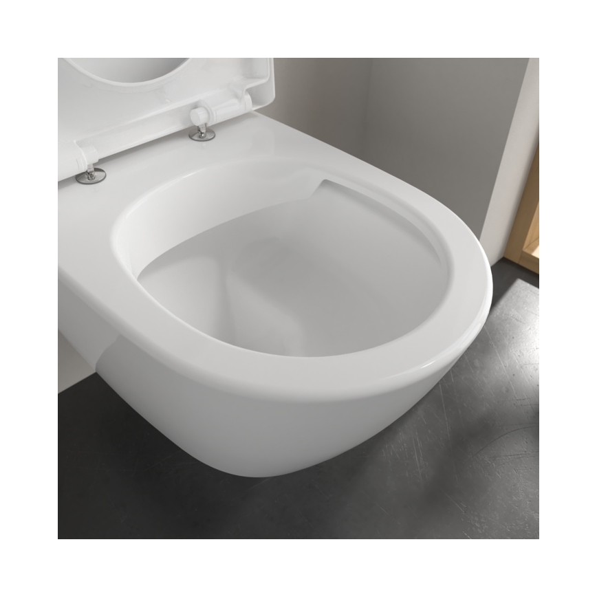 Villeroy & Boch 5614R001 - Seinään kiinnitettävä WC SUBWAY 2.0 keramiikka/valkoinen