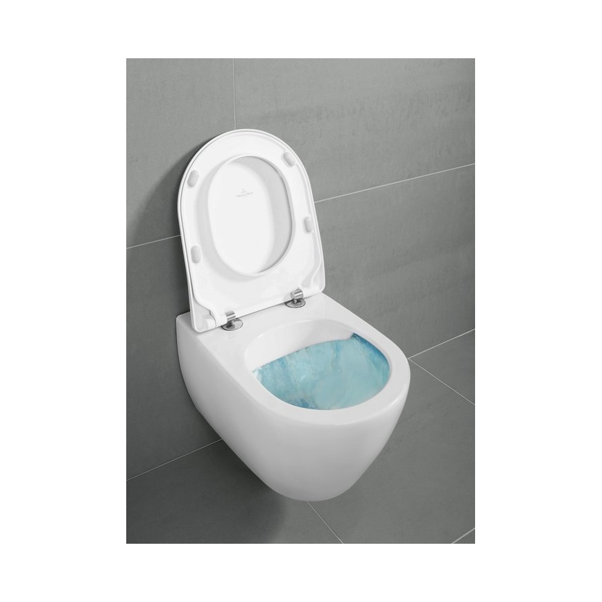Villeroy & Boch 5614R001 - Seinään kiinnitettävä WC SUBWAY 2.0 keramiikka/valkoinen