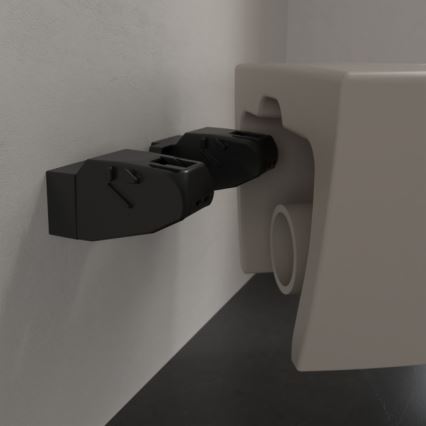 Villeroy & Boch 5614R0AM - Seinään asennettava WC-istuin SUBWAY 2.0 keramiikka/beige