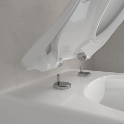 Villeroy & Boch 5656RS01 - Seinään asennettava WC AVENTO, SoftClose-istuinkansi, keramiikka/valkoinen