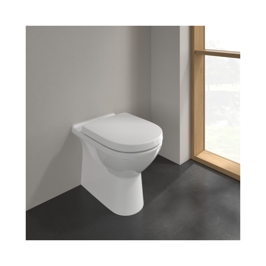Villeroy & Boch 56571001 - Lattiakiinnitteinen WC-istuin O.NOVO keramiikka/valkoinen