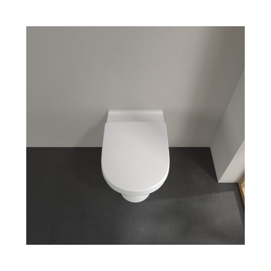 Villeroy & Boch 56571001 - Lattiakiinnitteinen WC-istuin O.NOVO keramiikka/valkoinen