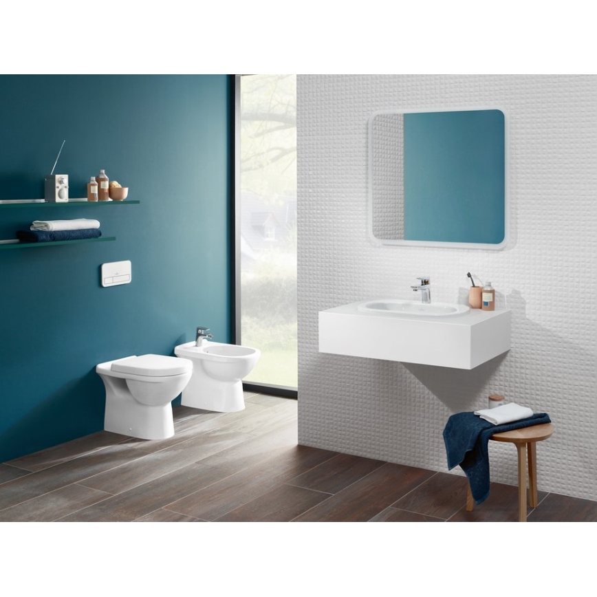 Villeroy & Boch 56571001 - Lattiakiinnitteinen WC-istuin O.NOVO keramiikka/valkoinen