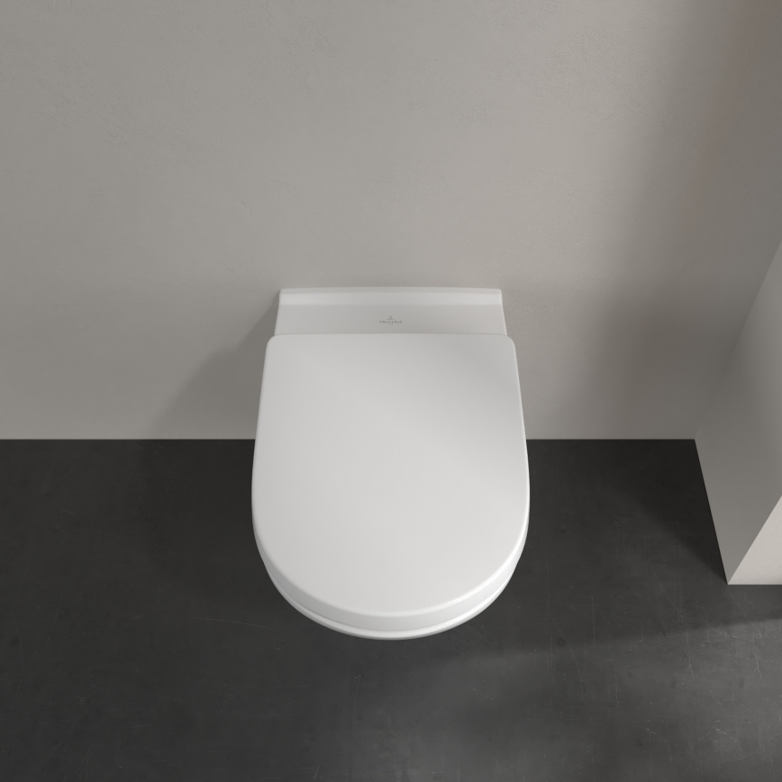 Villeroy & Boch 56601001 - O.NOVO seinään asennettava WC-istuin, keraaminen/valkoinen