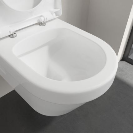 Villeroy & Boch 5684R0R1 - Seinään asennettava WC-istuin ARCHITECTURA keramiikka/valkoinen