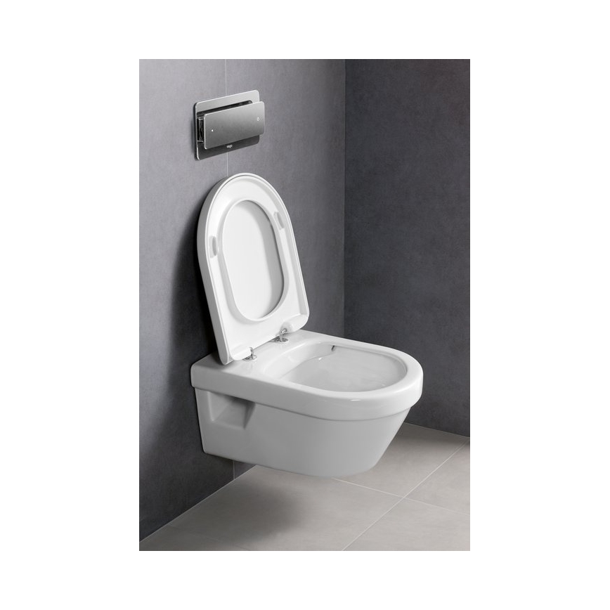 Villeroy & Boch 5684R0R1 - Seinään asennettava WC-istuin ARCHITECTURA keramiikka/valkoinen