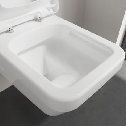 Villeroy & Boch 5685HR01 - Seinään ripustettava WC-istuin SoftClose-kannella ARCHITECTURA keraaminen/valkoinen