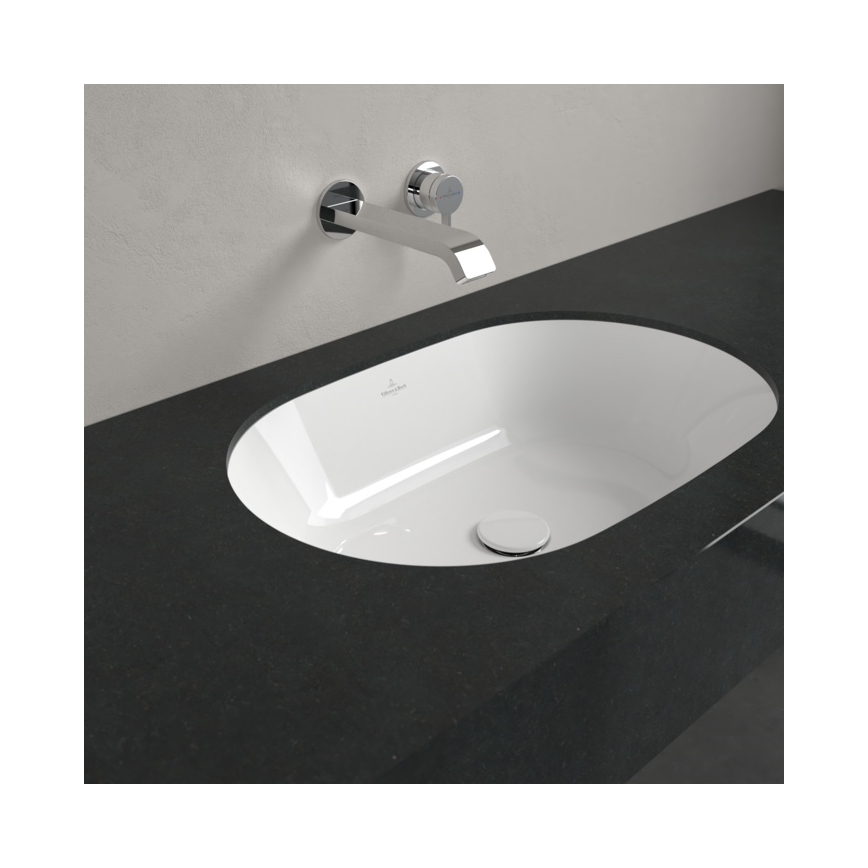 Villeroy & Boch 5A766001 - Upotettava pesuallas ARCHITECTURA 57 x 37,5 cm keraaminen/valkoinen