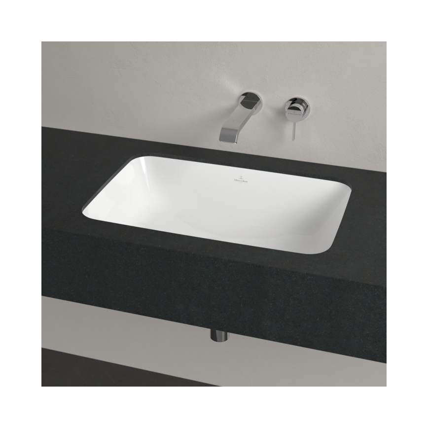 Villeroy & Boch 5A776101 - Upotettava pesuallas ARCHITECTURA 57x37 cm keraaminen/valkoinen