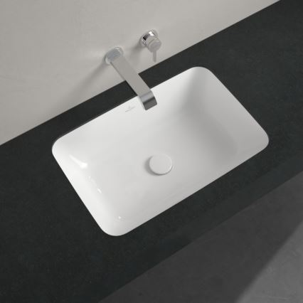 Villeroy & Boch 5A776101 - Upotettava pesuallas ARCHITECTURA 57x37 cm keraaminen/valkoinen