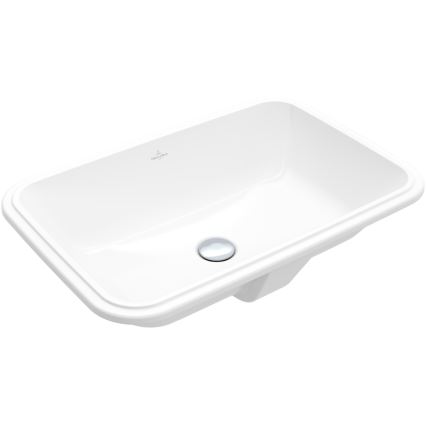 Villeroy & Boch 5A776101 - Upotettava pesuallas ARCHITECTURA 57x37 cm keraaminen/valkoinen