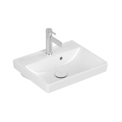 Villeroy & Boch 73584501 - Seinäasennettava pesuallas AVENTO 45x37 cm keramiikka/valkoinen