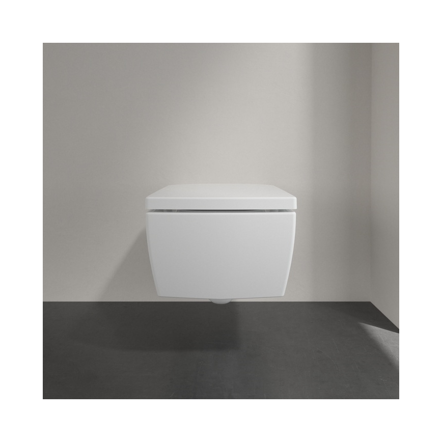Villeroy & Boch 8M24S101 - SoftClose MEMENTO 2.0 WC-istuinkansi, valkoinen