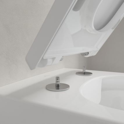 Villeroy & Boch 8M24S101 - SoftClose MEMENTO 2.0 WC-istuinkansi, valkoinen