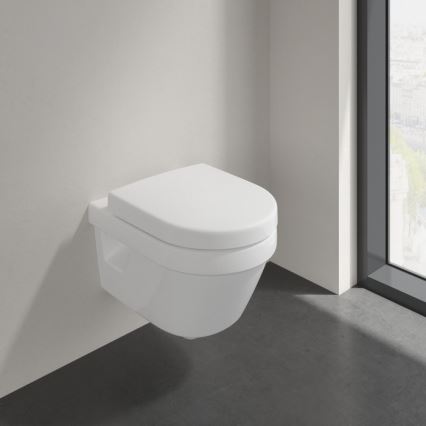 Villeroy & Boch 8M42S101 - SoftClose WC-istuin SUBWAY 3.0, valkoinen
